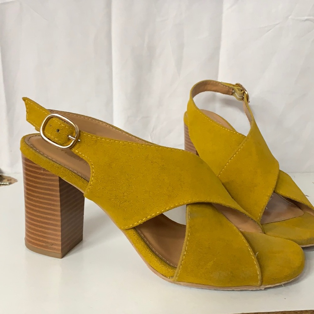Yellow heels